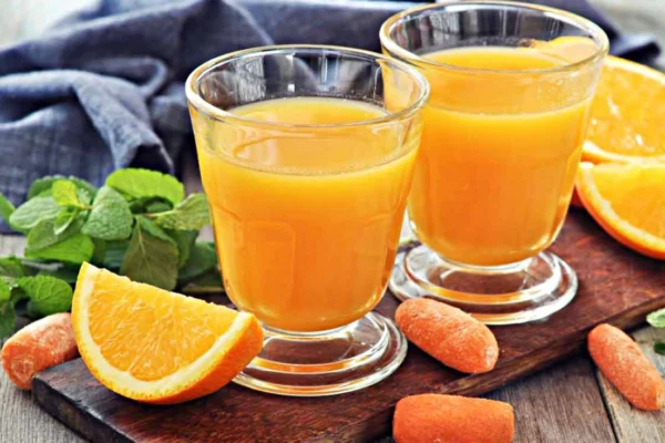 Suco de Laranja com Cenoura