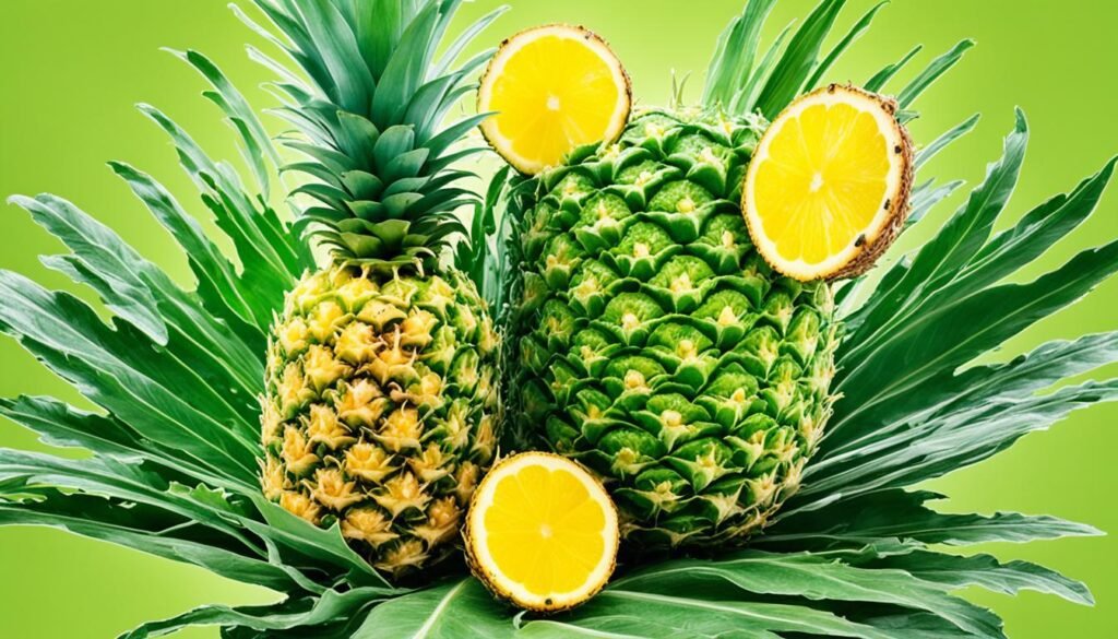 suco de couve e abacaxi