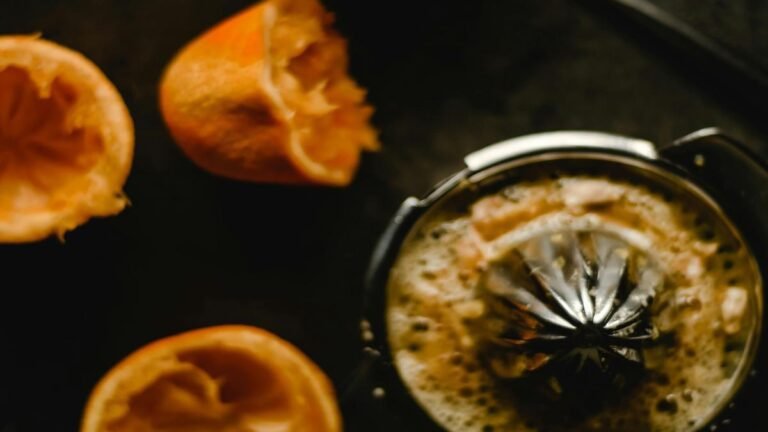 Suco de Cajá refrescante