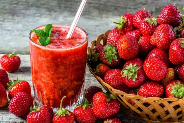 Suco de Morango – Delícias Ricas em Antioxidantes