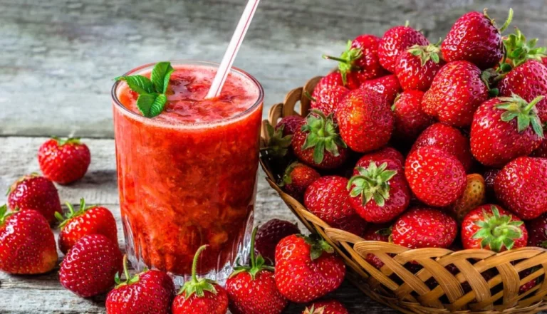 Suco de Morango – Delícias Ricas em Antioxidantes