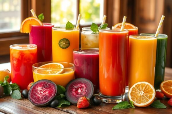 Sucos Ricos em Vitaminas para uma Pele Saudável