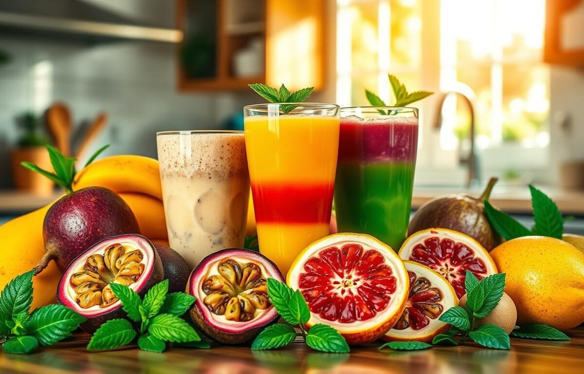 Combinações criativas de frutas brasileiras para seus sucos