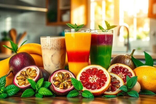 Combinações criativas de frutas brasileiras para seus sucos