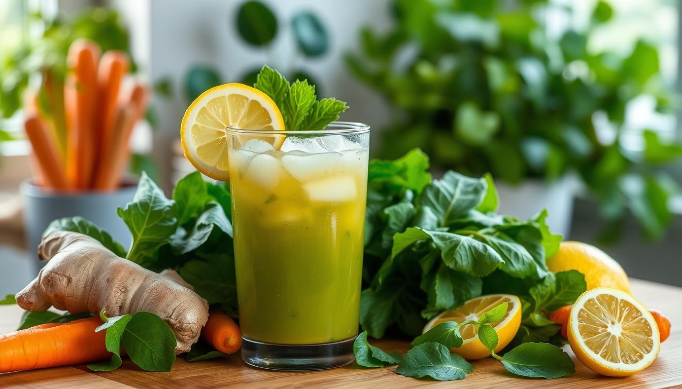Receitas de Sucos Detox com Gengibre
