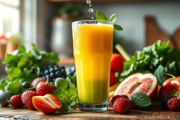 Sucos com propriedades medicinais e nutricionais
