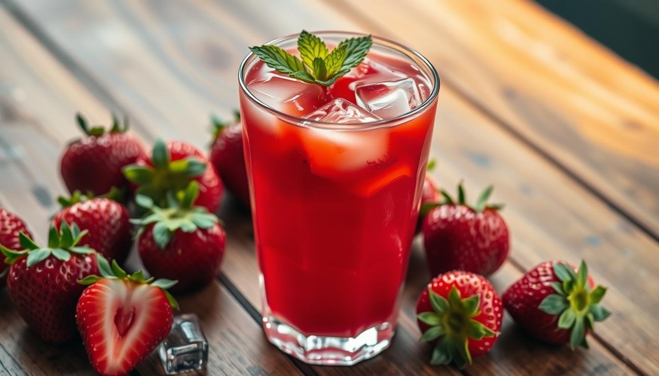 Benefícios do Suco Rejuvenescedor de Morango para a Saúde da Pele