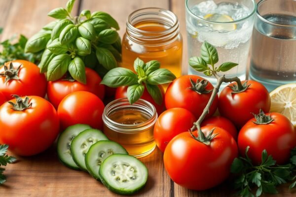 Receitas de Sucos Calmantes com Tomate