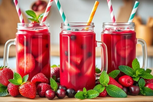Receitas de Sucos Desintoxicantes com Frutas Vermelhas
