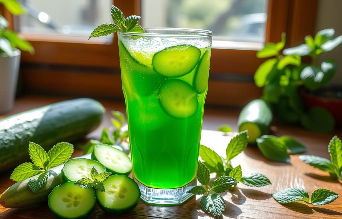 Suco de Pepino Pode Ajudar na Desintoxicação