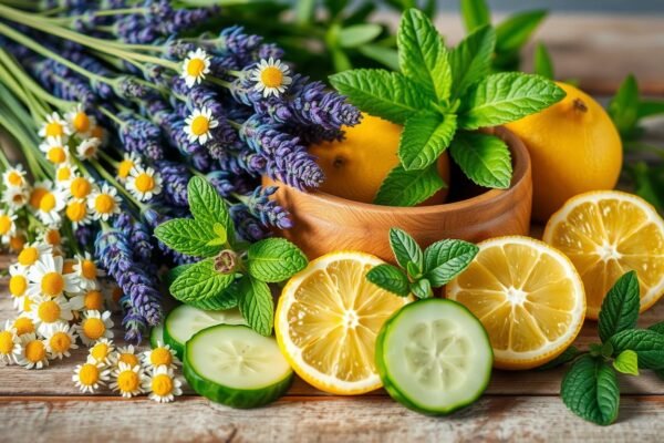 Sucos Calmantes com Ingredientes Naturais