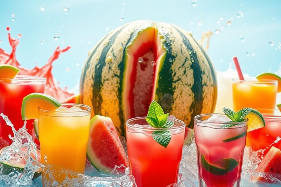 Melão: Hidrate-se com Estilo: Sucos Refrescantes
