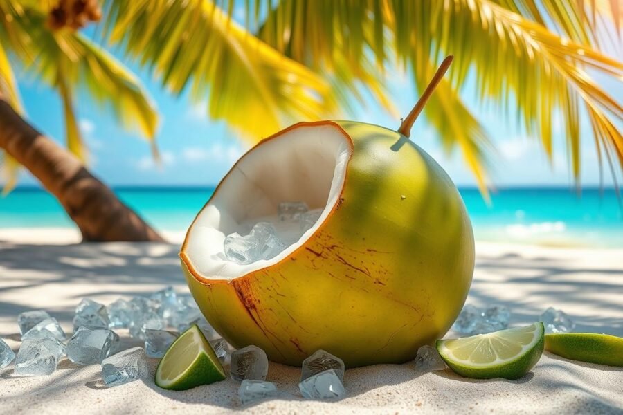 Suco de Coco Verde: Hidratação com Eletrólitos Naturais