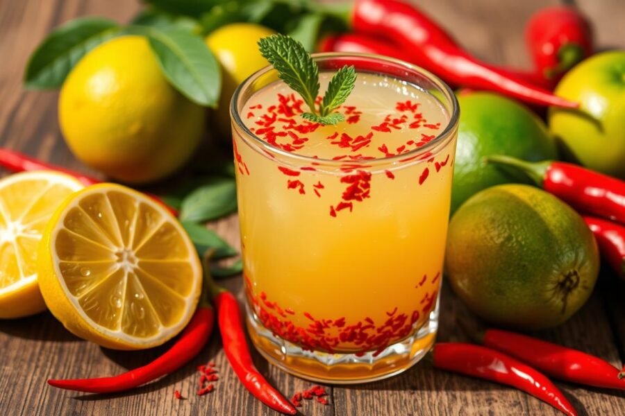 Suco de Limão com Pimenta: Acelere o Metabolismo em Casa
