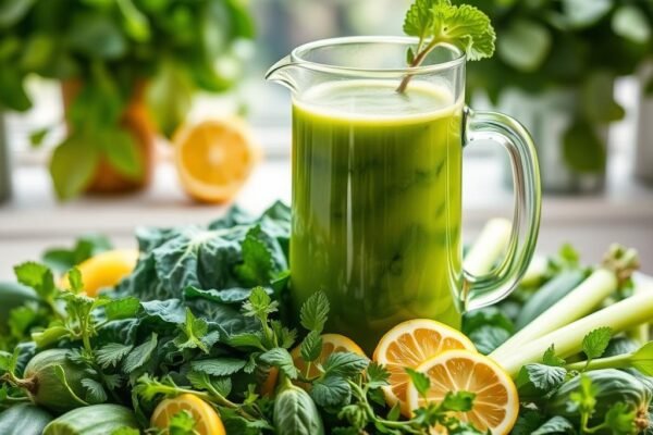 15 Receitas Nutritivas de Sucos Verdes para Limpar o Organismo