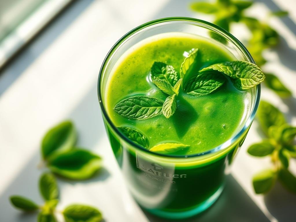 Como Fazer Sucos Verdes com Hortelã