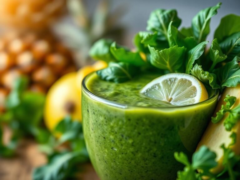 Receitas de Sucos Verdes com Frutas