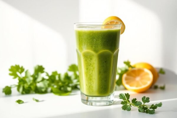 Suco de Agrião com Limão