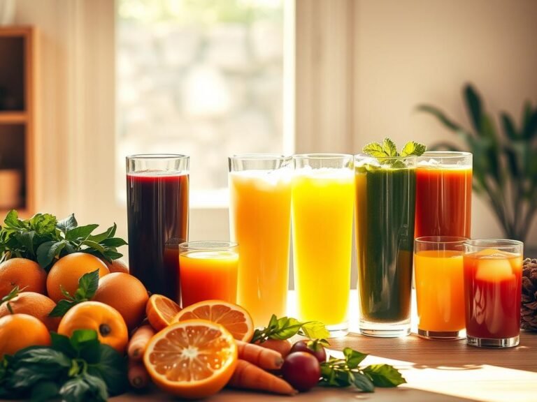 Explore a Variedade de Sucos Naturais e seus Propósitos Específicos