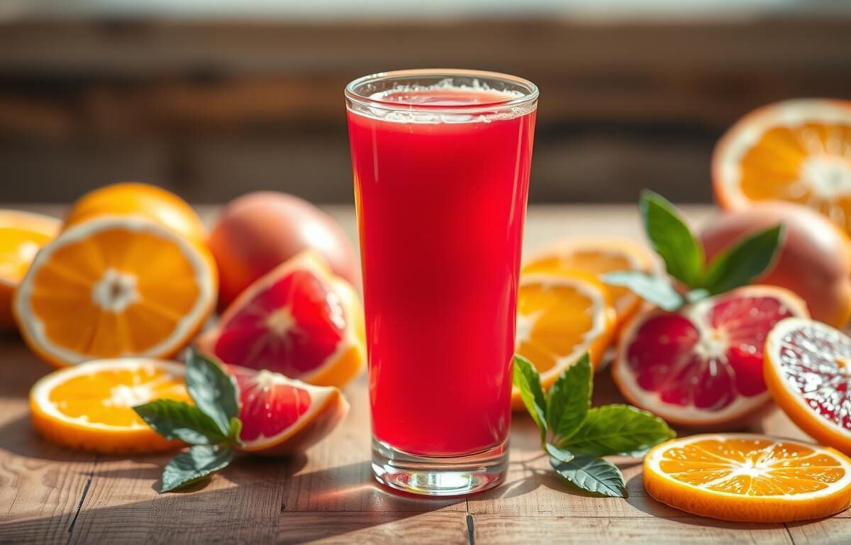 suco de acerola com laranja
