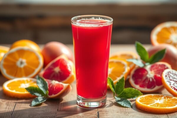 suco de acerola com laranja