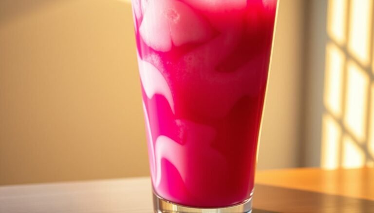 suco de acerola com leite