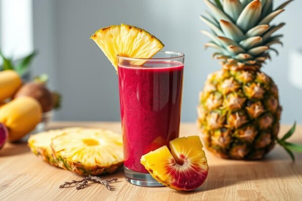 suco de beterraba com abacaxi
