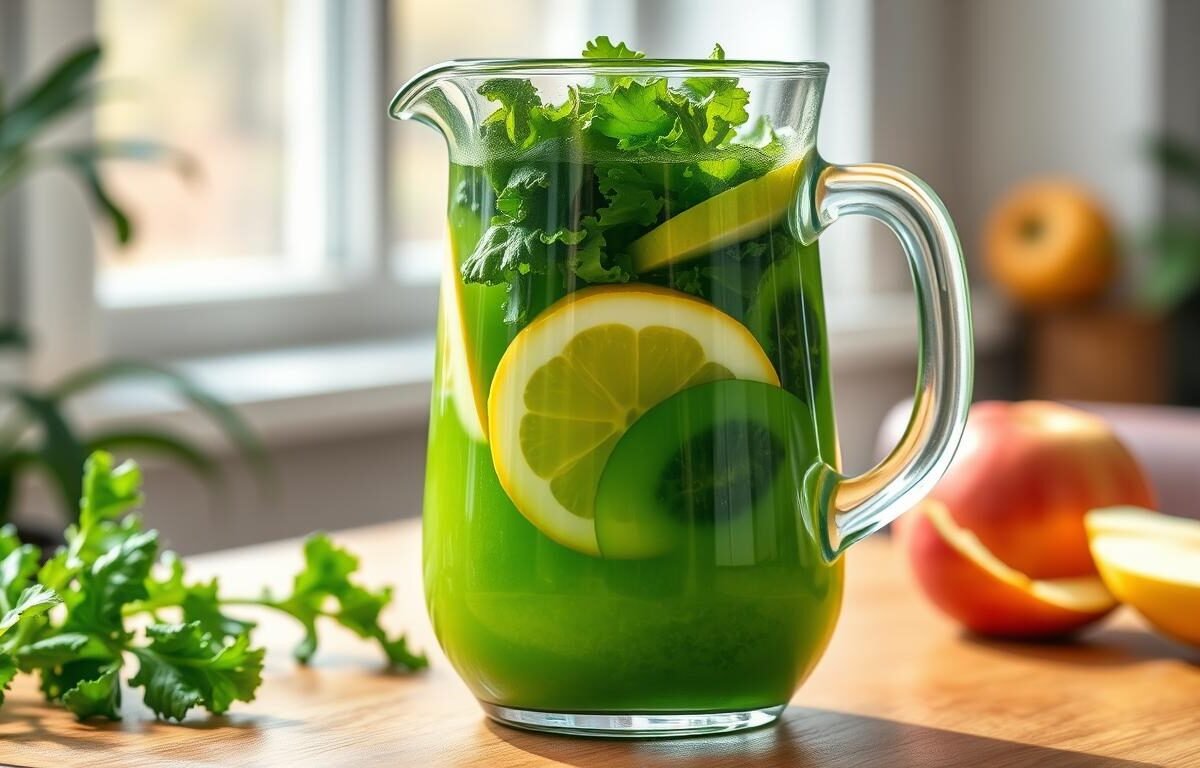 suco de couve com limão