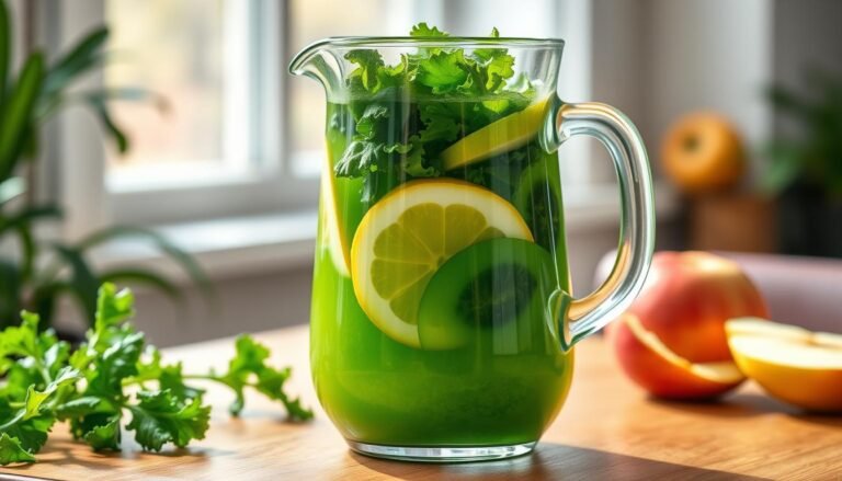 suco de couve com limão