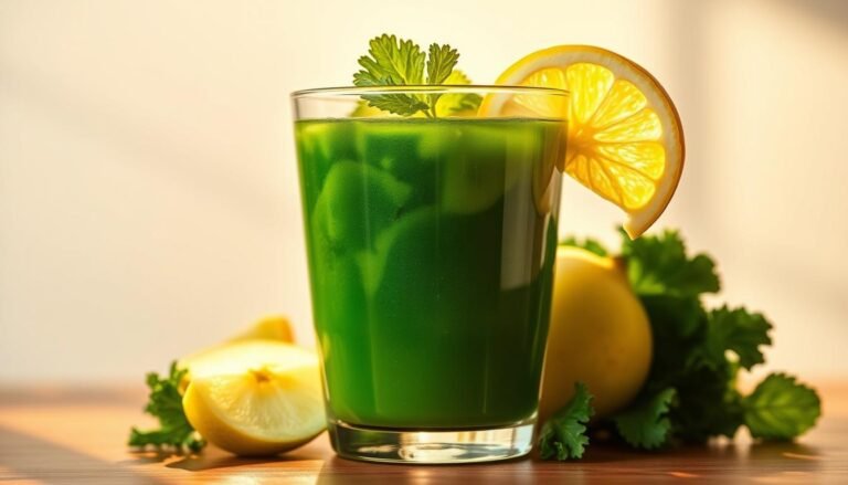 suco de couve com maçã e limão