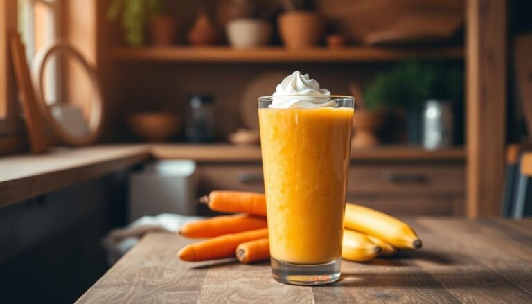 suco de cenoura com banana