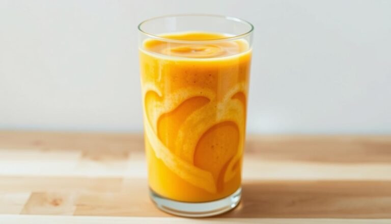 suco de cenoura com banana