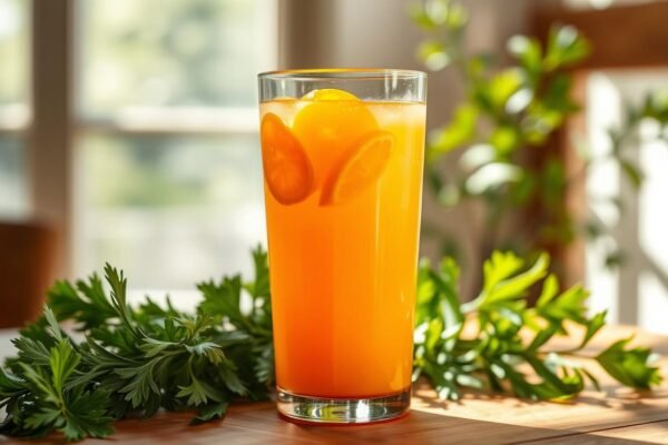 suco de cenoura com limão