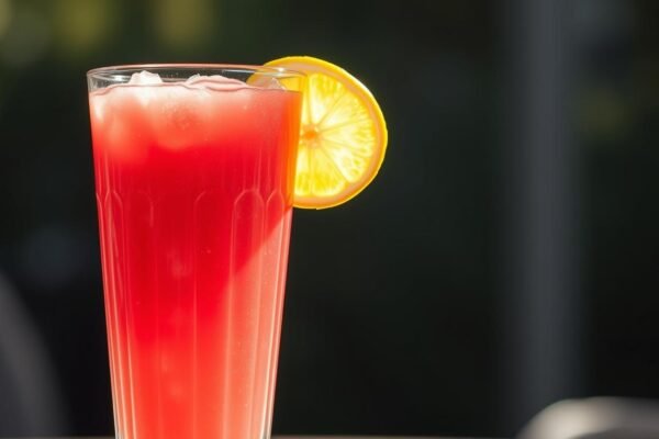 suco de melancia com limão