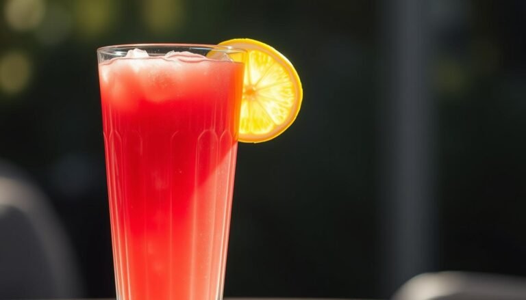 suco de melancia com limão