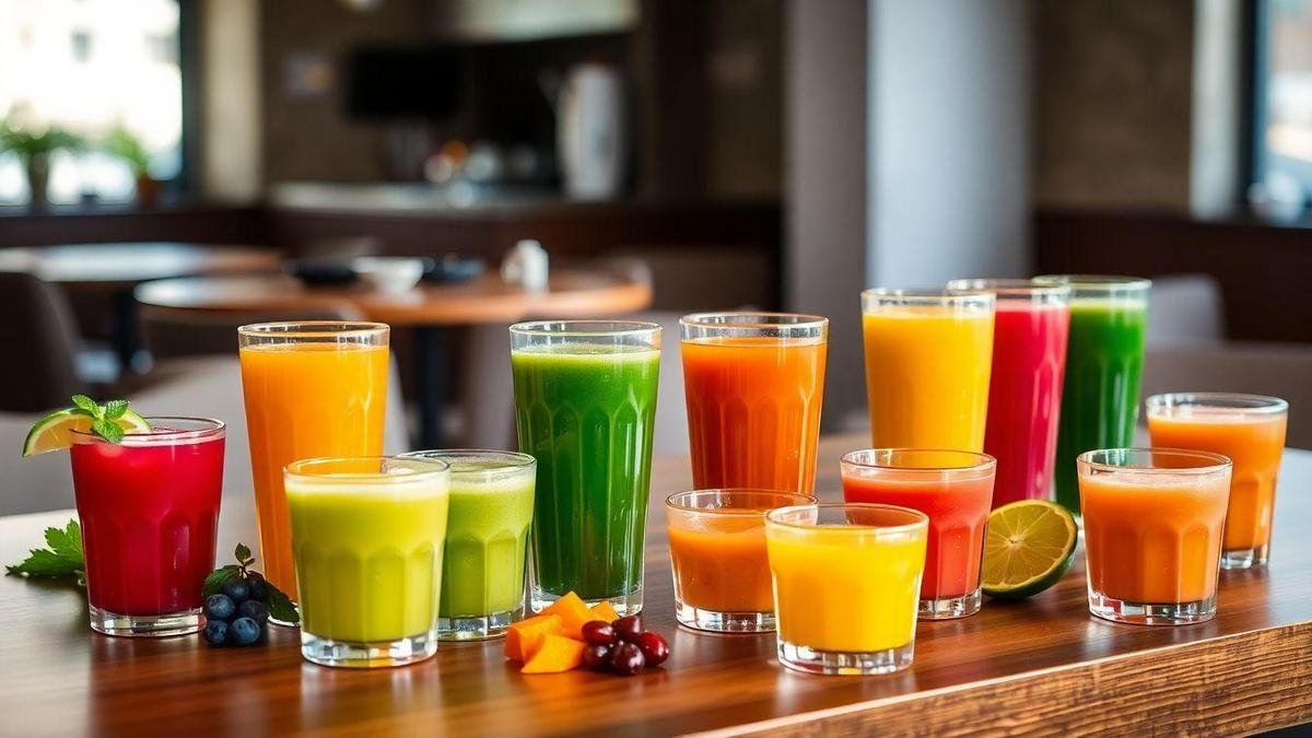 Comparação entre Sucos e Bebidas Energéticas Comparação entre Sucos e Bebidas Energéticas