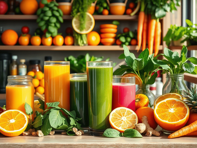 Imunidade Turbinada: Sucos que te protegem!