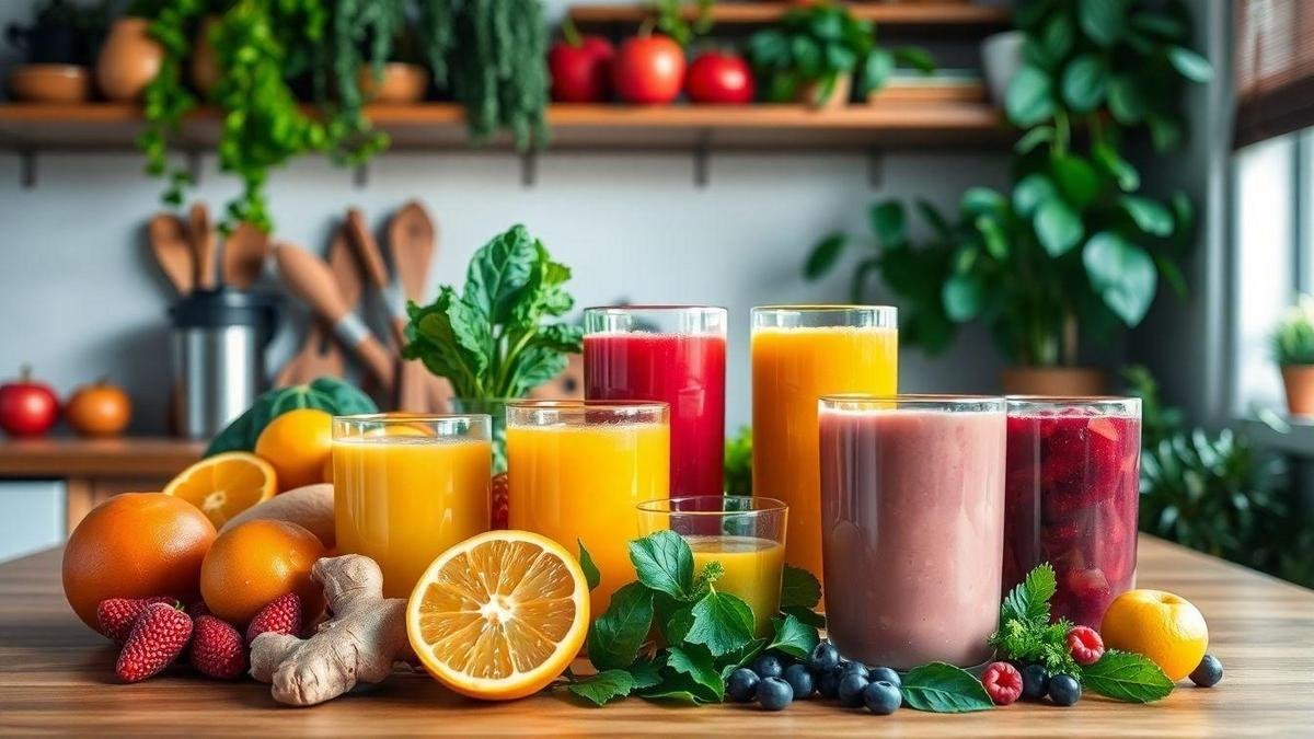 Receitas de Sucos para Reforço Imunológico Receitas de Sucos para Reforço Imunológico