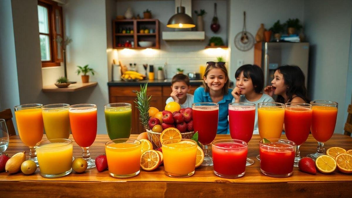 Sucos Nutritivos para Crianças e Adolescentes Sucos Nutritivos para Crianças e Adolescentes