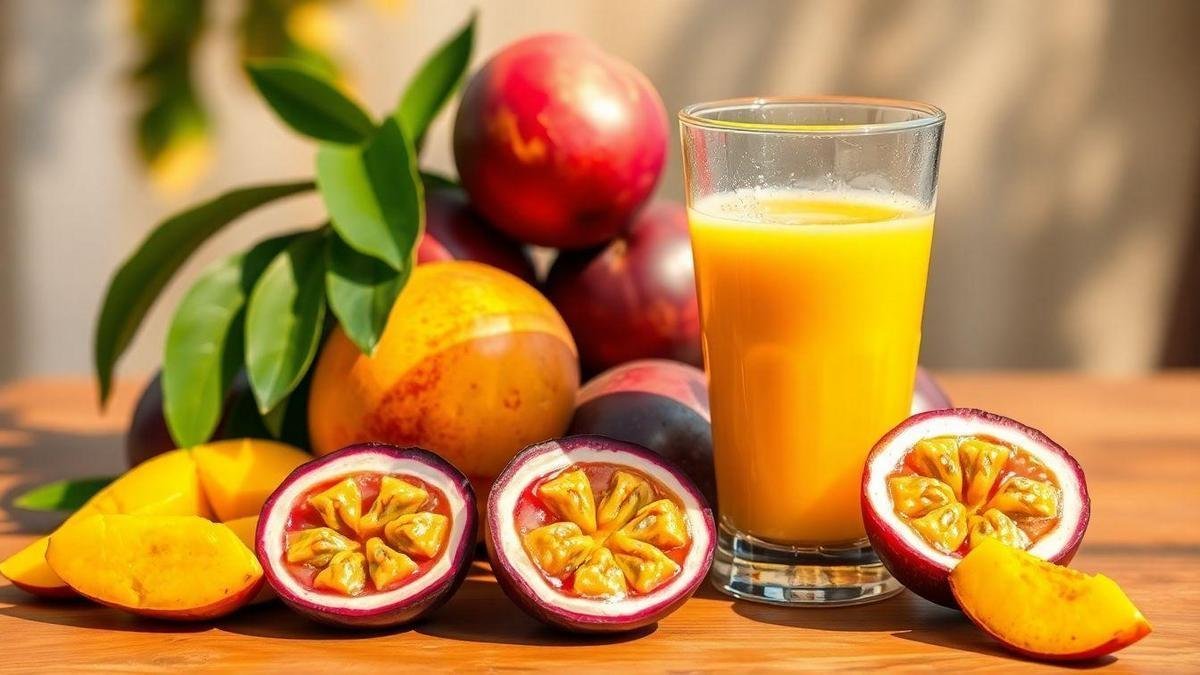 Benefícios do Suco de Manga e Maracujá para a Saúde Suco de Manga e Maracujá: A Combinação Relaxante!