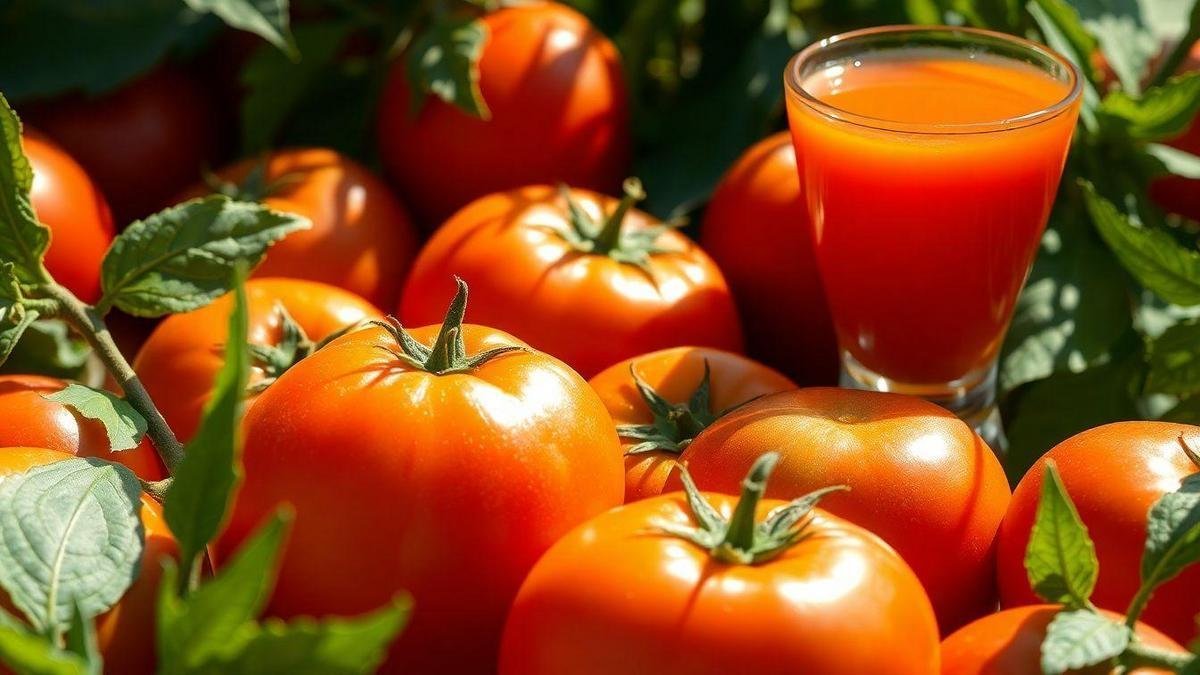 Curiosidades sobre o Tomate e Seu Suco Curiosidades sobre o Tomate e Seu Suco