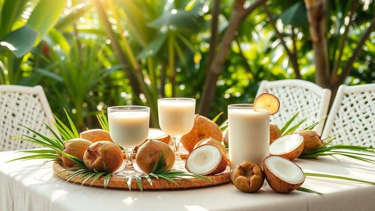 Suco de Abacaxi e Coco: Uma Bebida Refrescante para o Verão Suco de Abacaxi e Coco: Uma Bebida Refrescante para o Verão