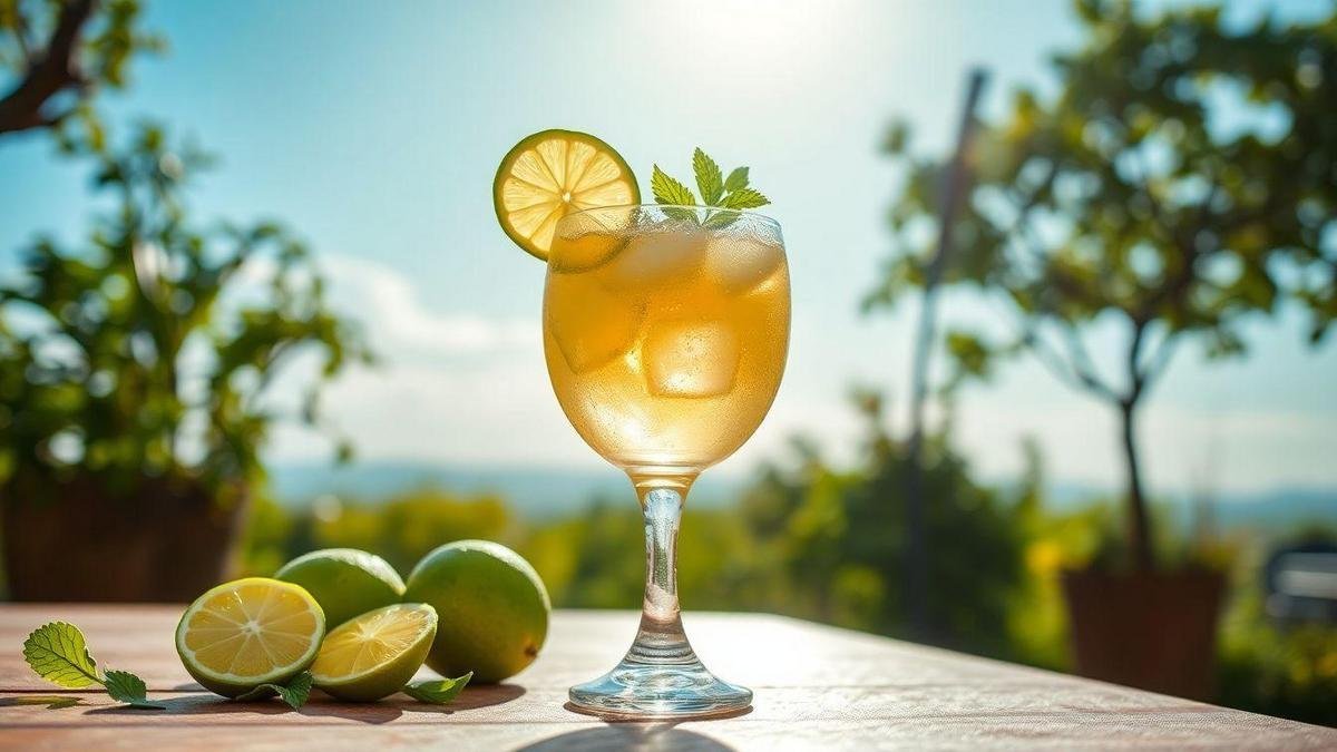Suco de Limão e Hortelã: Uma Bebida Refrescante para o Verão Suco de Limão e Hortelã: Uma Bebida Refrescante para o Verão
