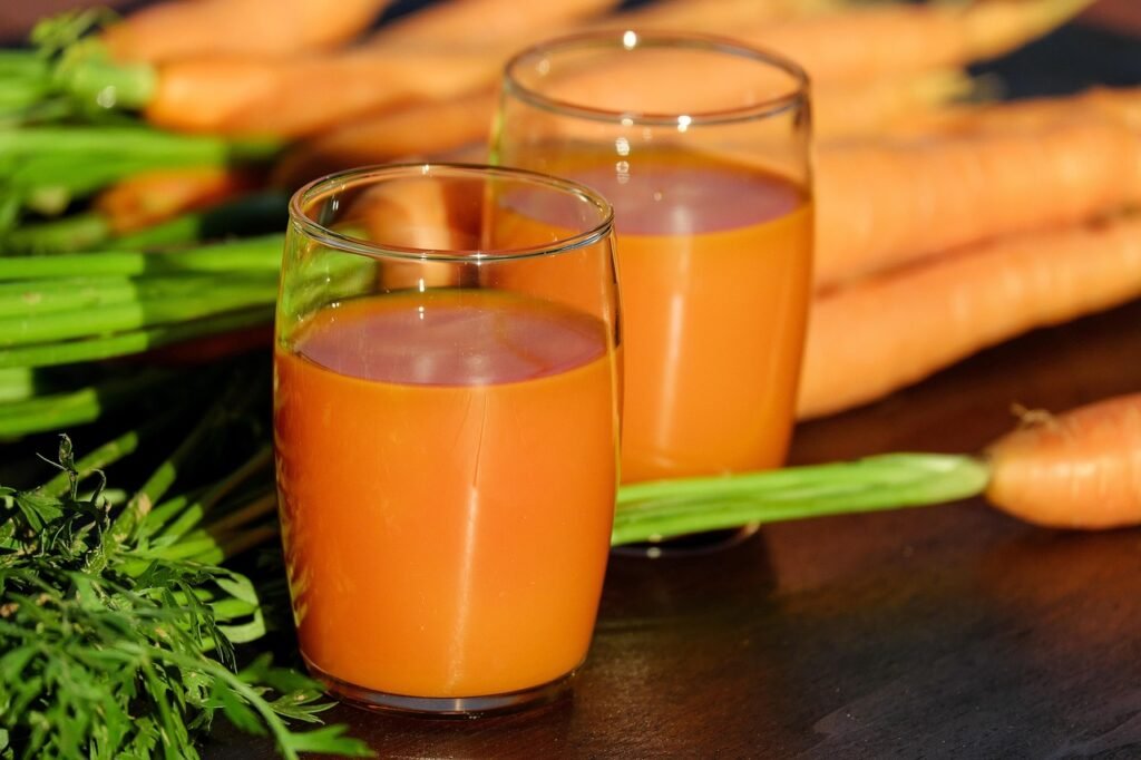 Suco básico cenoura laranja