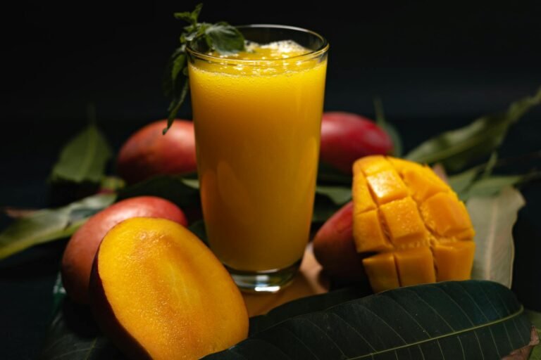Suco de Manga e Cenoura