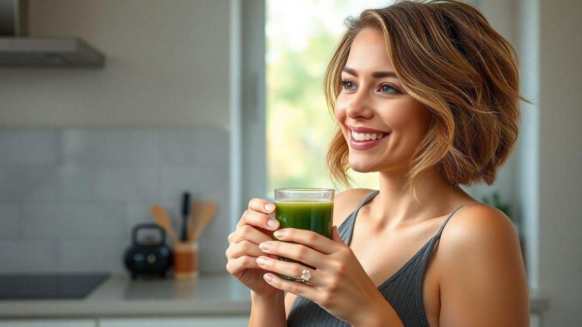Como Este Suco Ajudou a Melhorar Meu Cabelo Naturalmente