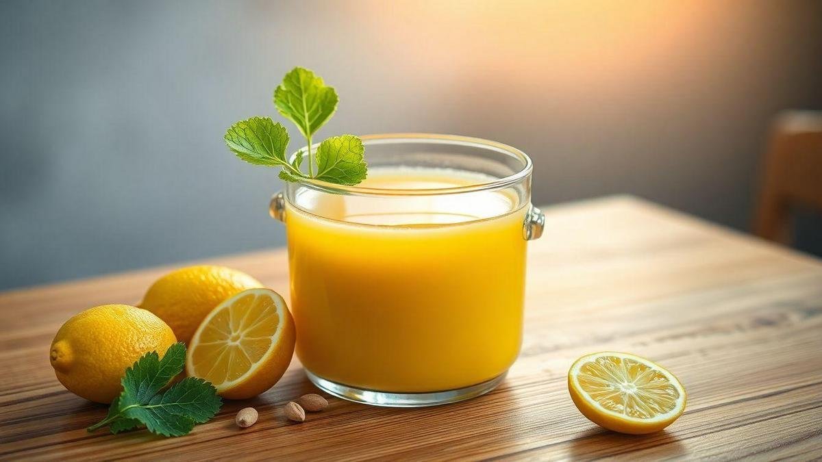 Suco anti-inflamatório para saúde mental e foco