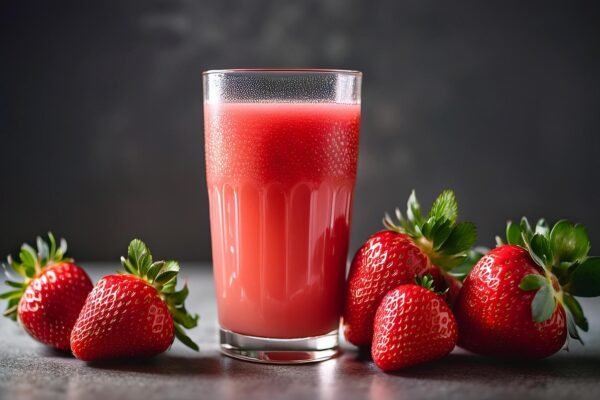 Como Fazer Suco de Morango Natural sem Adição de Açúcar