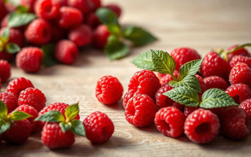 Receita de Suco de Framboesa