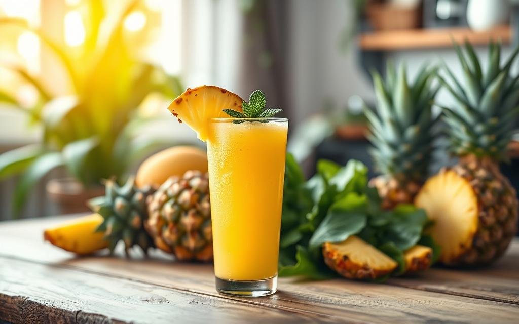 Detox de Abacaxi: Receita Potente